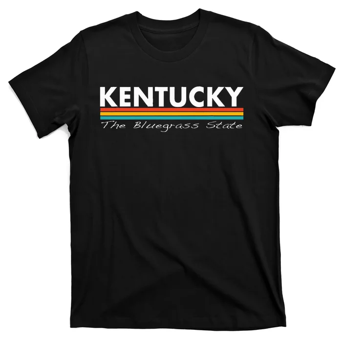 Kentucky Vintage Retro Stripes Classic T-Shirt