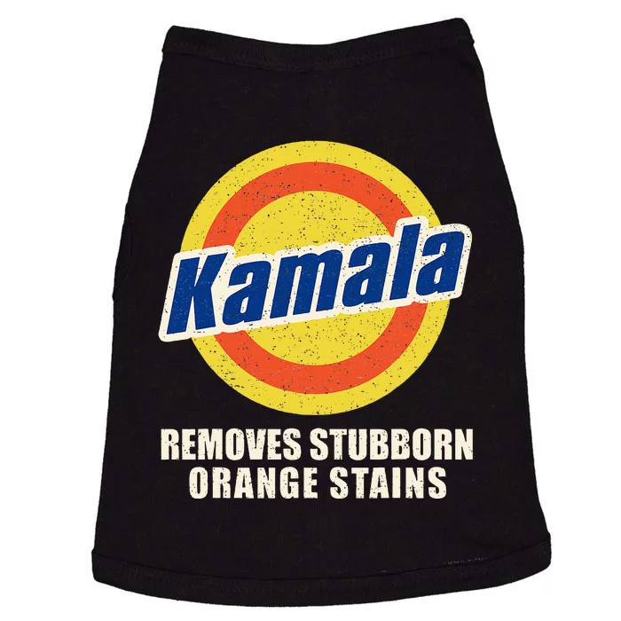 Kamala Vote Remove Stubborn Orange Stains Harris Funny Vote Doggie Tank