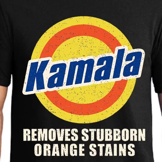 Kamala Vote Remove Stubborn Orange Stains Harris Funny Vote Pajama Set