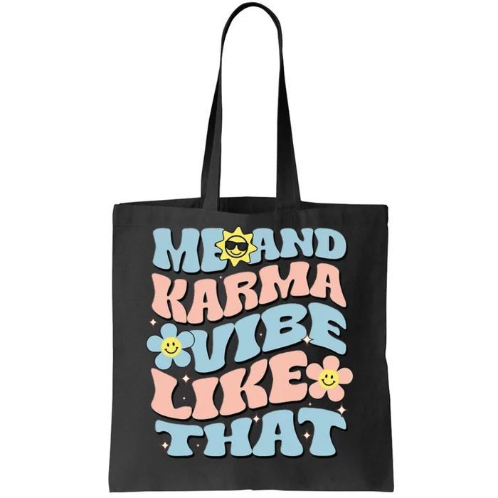 Karma Vibe Reto Karma Vibe Super Fun Tote Bag