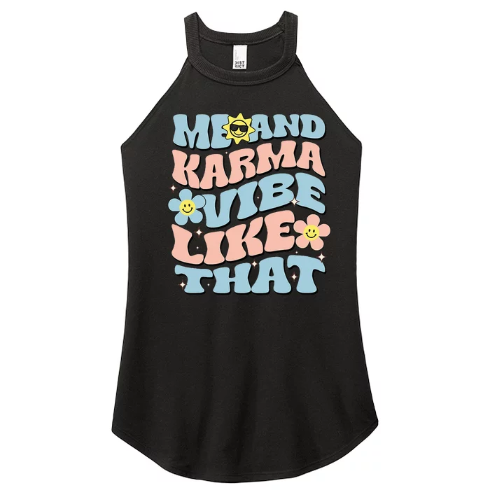 Karma Vibe Reto Karma Vibe Super Fun Women’s Perfect Tri Rocker Tank