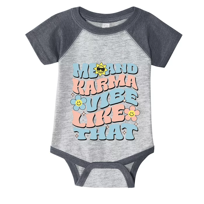 Karma Vibe Reto Karma Vibe Super Fun Infant Baby Jersey Bodysuit