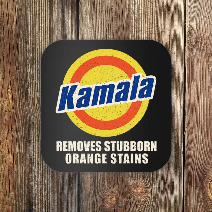 Kamala Vote Remove Stubborn Orange Stains Harris Funny Vote Coaster