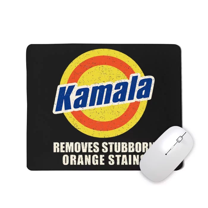 Kamala Vote Remove Stubborn Orange Stains Harris Funny Vote Mousepad