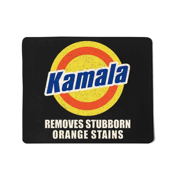 Kamala Vote Remove Stubborn Orange Stains Harris Funny Vote Mousepad