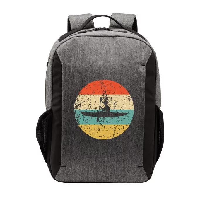 Kayaking Vintage Retro Kayak Vector Backpack