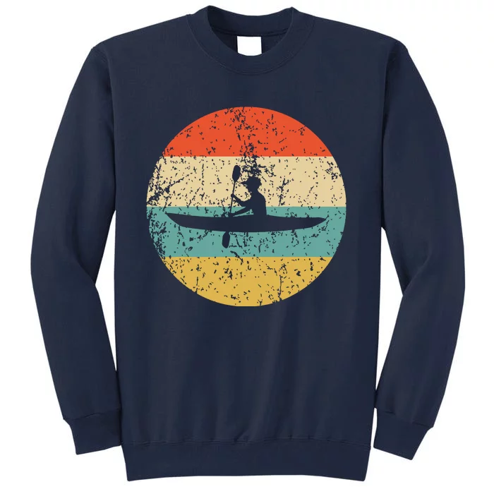 Kayaking Vintage Retro Kayak Tall Sweatshirt