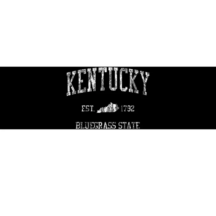 Kentucky Vintage Sports Bumper Sticker