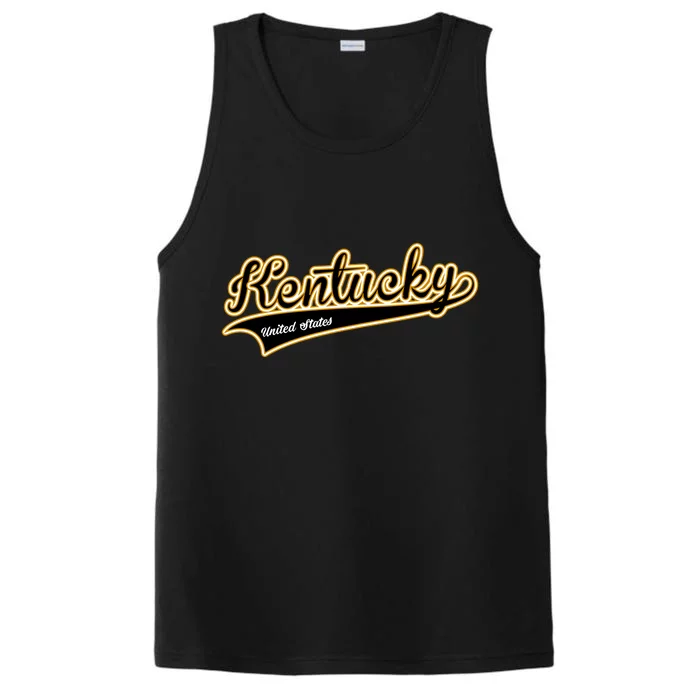 Kentucky Varsity Style Performance Tank