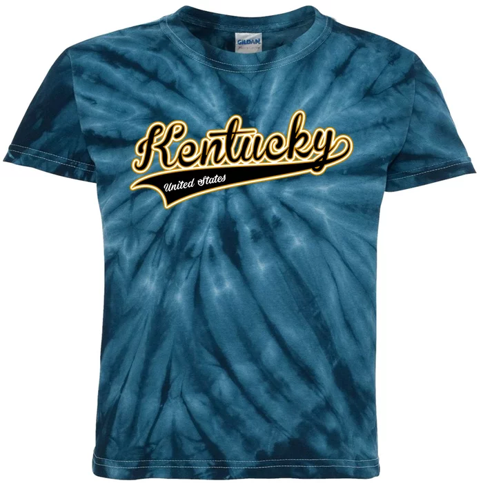 Kentucky Varsity Style Kids Tie-Dye T-Shirt