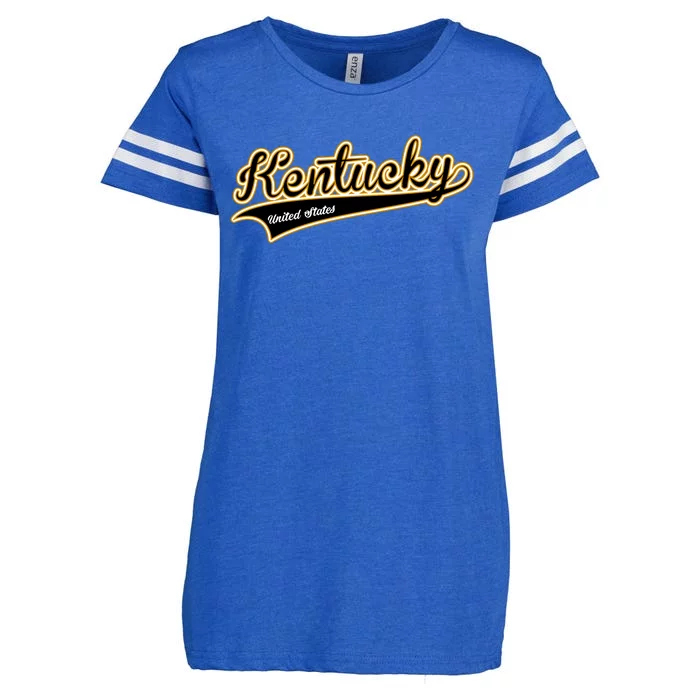 Kentucky Varsity Style Enza Ladies Jersey Football T-Shirt