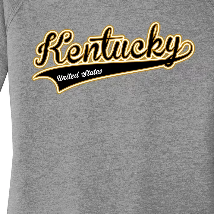 Kentucky Varsity Style Women's Perfect Tri Tunic Long Sleeve Shirt