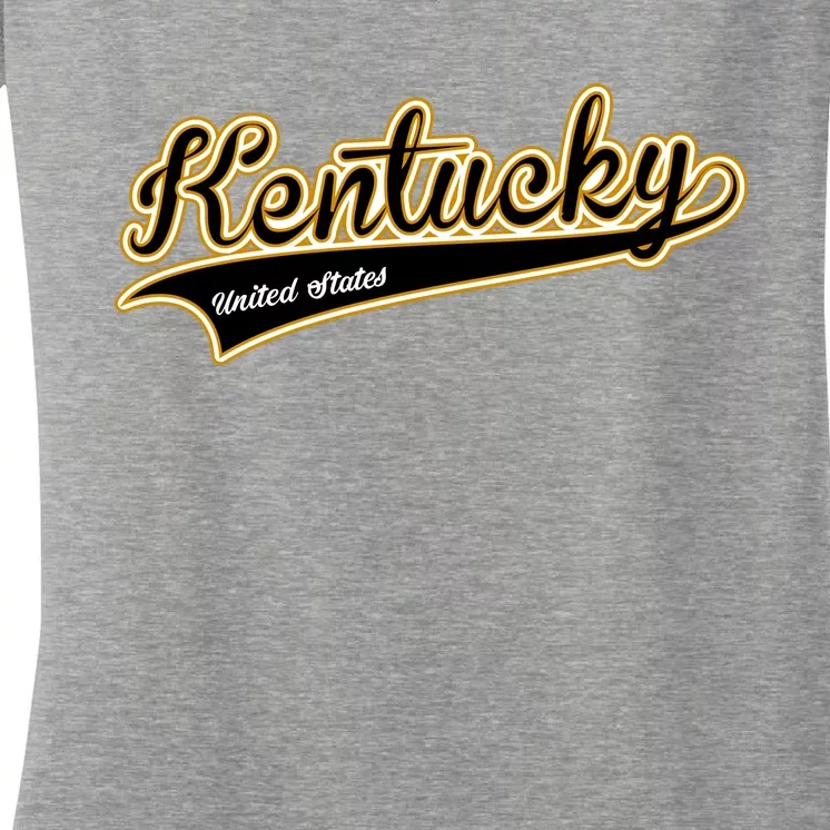 Kentucky Varsity Style Women's V-Neck T-Shirt