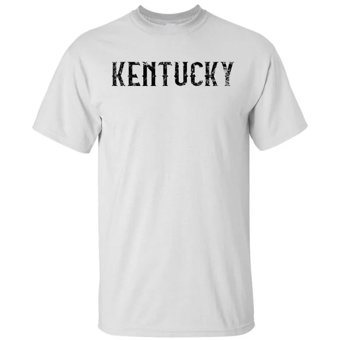 Kentucky Vintage Script KY Apparel Tall T-Shirt