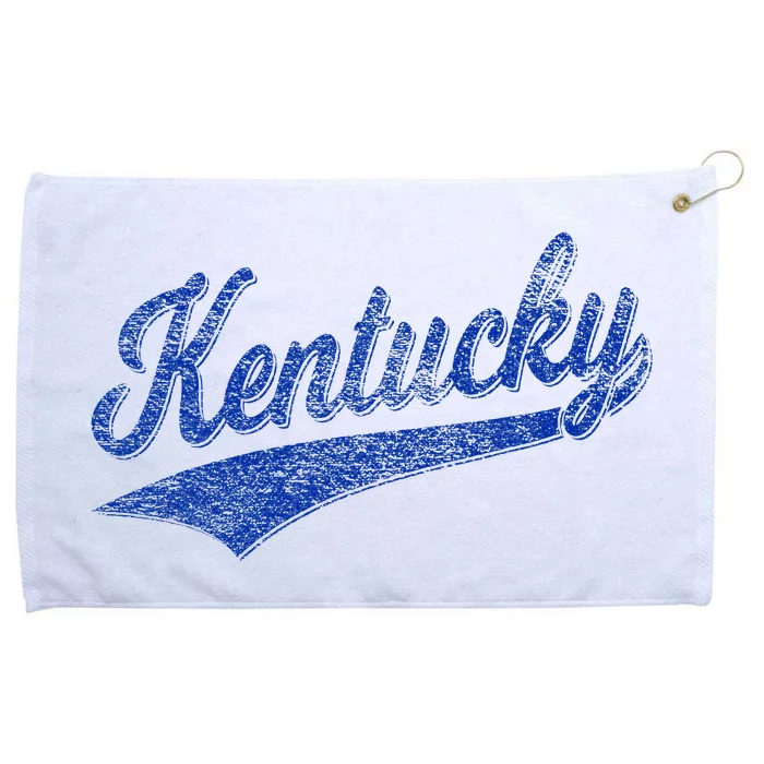 Kentucky Varsity Script Classic Sports Jersey Style Grommeted Golf Towel