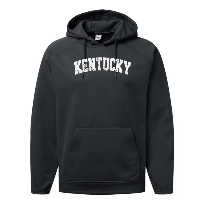 Kentucky Vintage Throwback Kentucky 90s Performance Fleece Hoodie