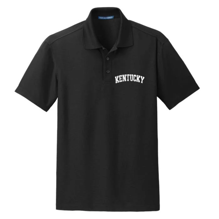 Kentucky Vintage Throwback Kentucky 90s Dry Zone Grid Performance Polo