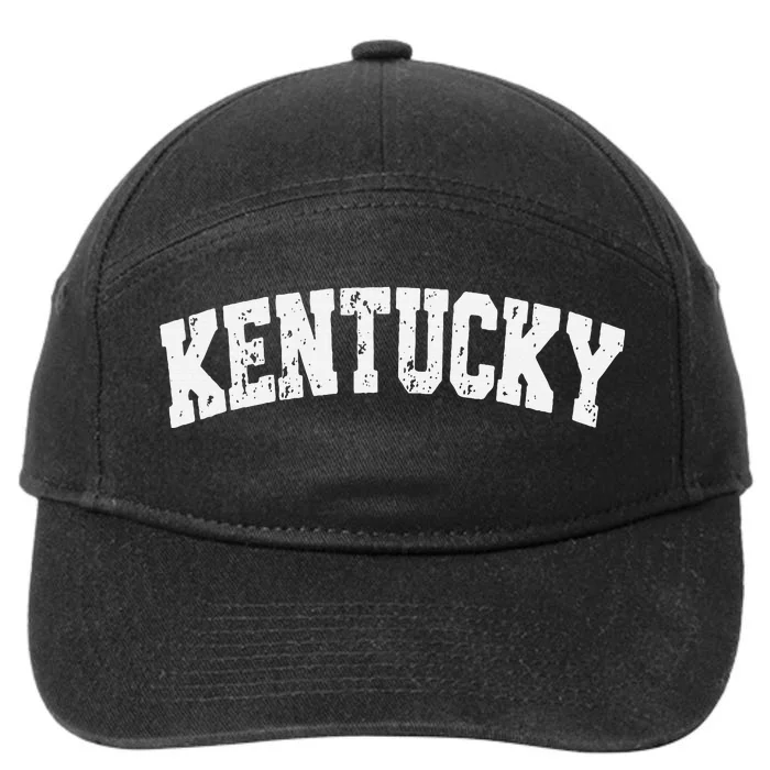 Kentucky Vintage Throwback Kentucky 90s 7-Panel Snapback Hat