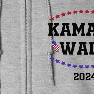 Kamala Waltz 2024Kamala Harris Tim Waltz 2024 Full Zip Hoodie