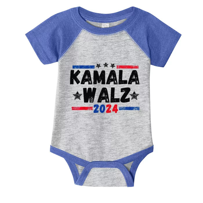 Kamala Walz 2024 For Brighter Tomorrow Infant Baby Jersey Bodysuit