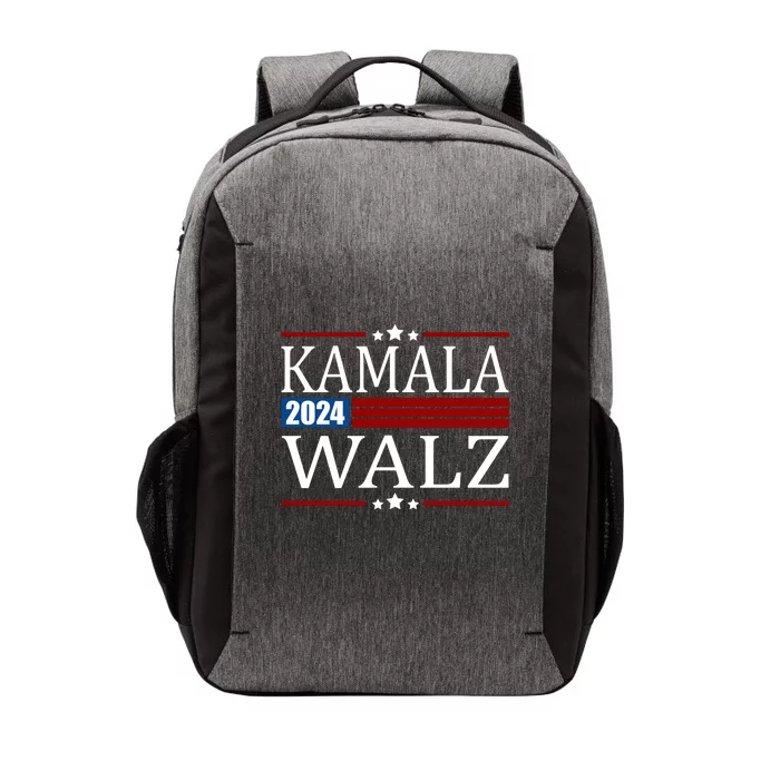 Kamala Walz 2024 Election Political Vector Backpack