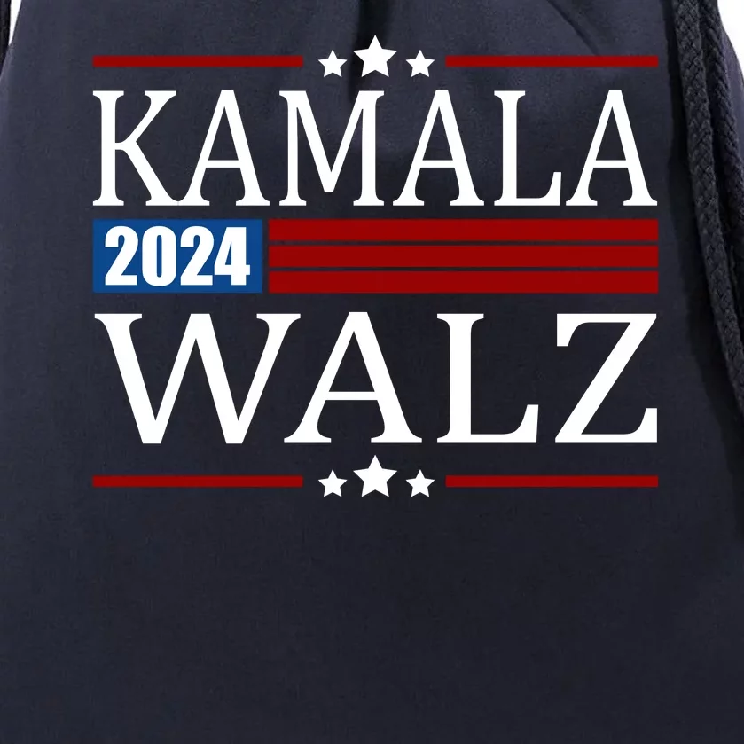 Kamala Walz 2024 Election Political Drawstring Bag