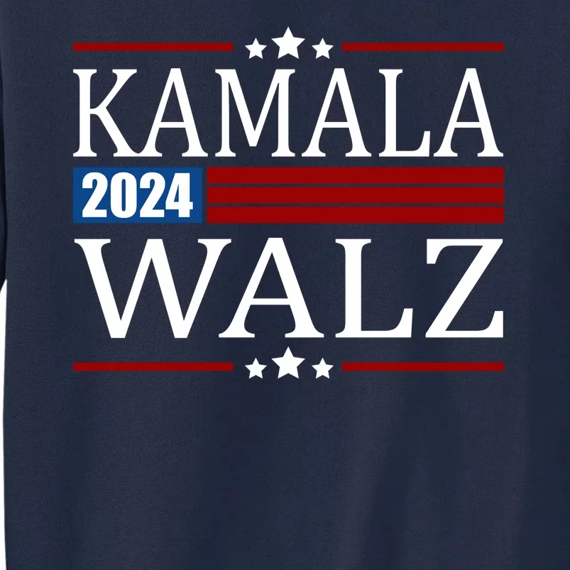 Kamala Walz 2024 Election Political Tall Sweatshirt