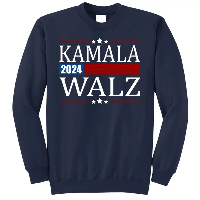 Kamala Walz 2024 Election Political Tall Sweatshirt