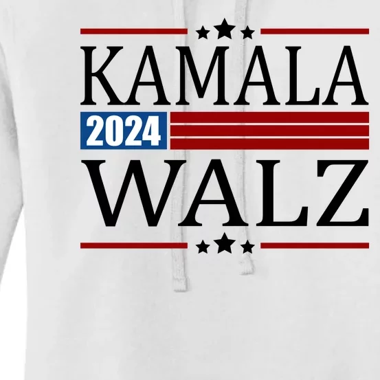 Kamala Walz 2024 Election Political Women's Pullover Hoodie