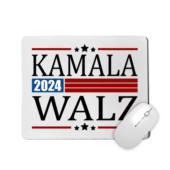 Kamala Walz 2024 Election Political Mousepad