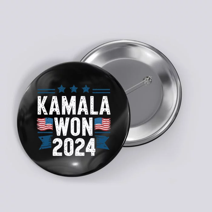 Kamala Won 2024 Election Inauguration Button