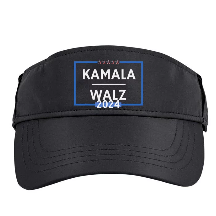 Kamala Walz 2024 Is President Election Is Vote Democratic Adult Drive Performance Visor