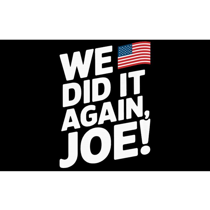 Kamala Wins 2024 We Did It Again Joe! Premium Bumper Sticker