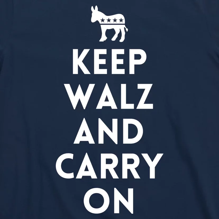 Keep Walz And Carry On T-Shirt