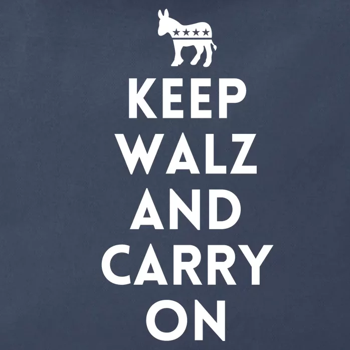 Keep Walz And Carry On Zip Tote Bag