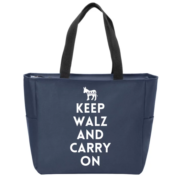 Keep Walz And Carry On Zip Tote Bag