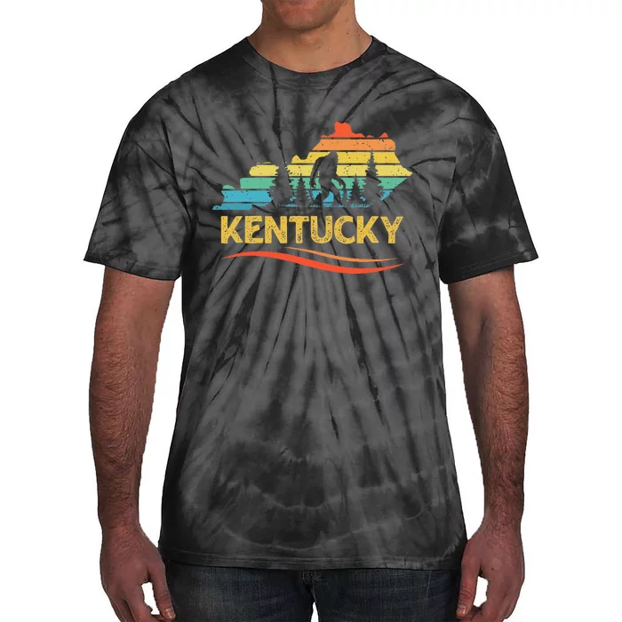 Kentucky With A Bigfoot Tie-Dye T-Shirt