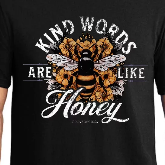 Kind Words Are Like Honey Bible Verse Christian Prayer Pajama Set