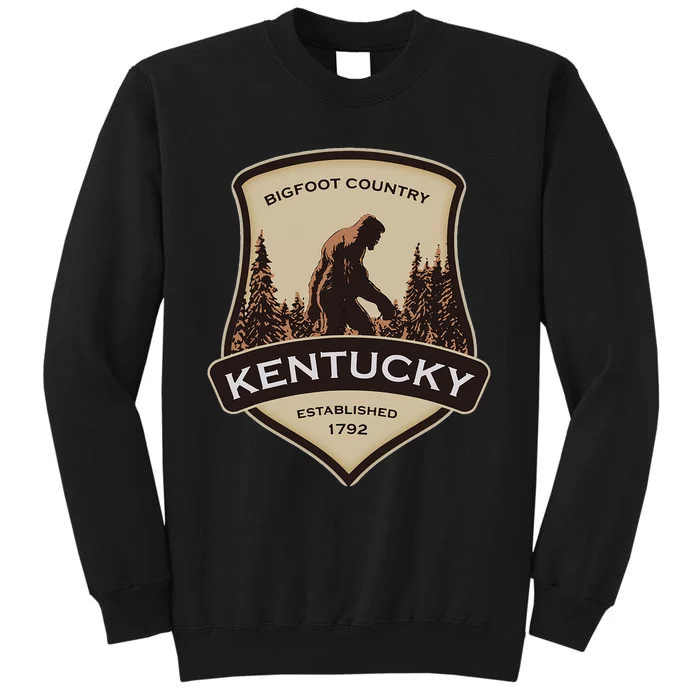 Kentucky With A Bigfoot Or A Sasquatch Sweatshirt