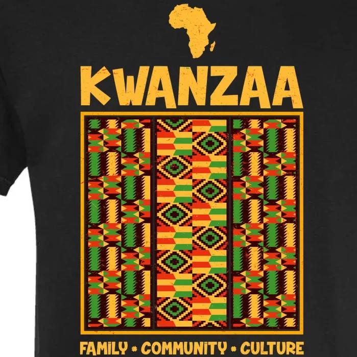 Kwanzaa Family Community Culture Garment-Dyed Heavyweight T-Shirt