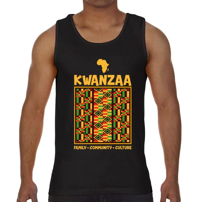 Kwanzaa Family Community Culture Comfort Colors® Tank Top