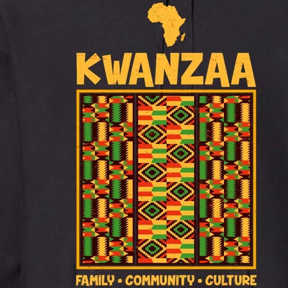 Kwanzaa Family Community Culture Premium Hoodie