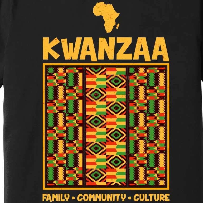 Kwanzaa Family Community Culture Premium T-Shirt