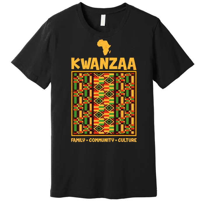 Kwanzaa Family Community Culture Premium T-Shirt