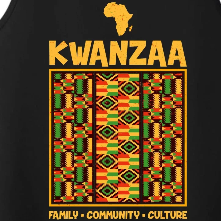 Kwanzaa Family Community Culture Performance Tank