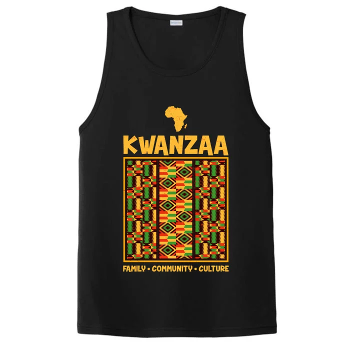 Kwanzaa Family Community Culture Performance Tank