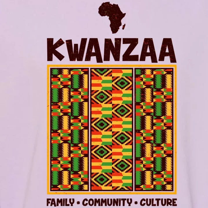 Kwanzaa Family Community Culture Garment-Dyed Sweatshirt