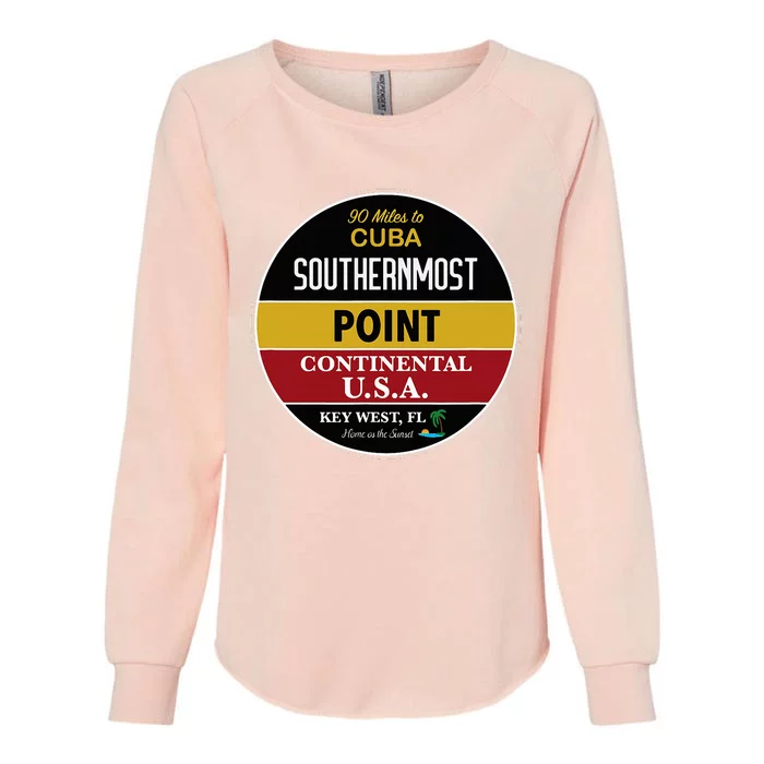 Key West Buoy Womens California Wash Sweatshirt