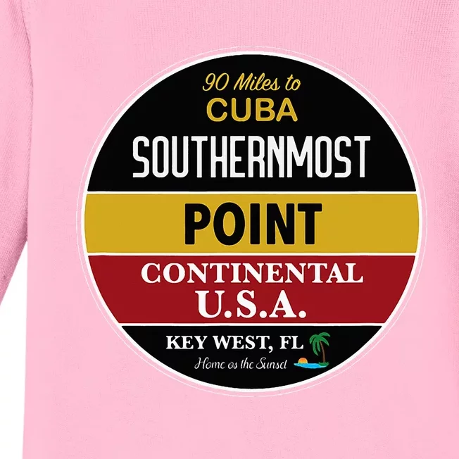 Key West Buoy Baby Long Sleeve Bodysuit