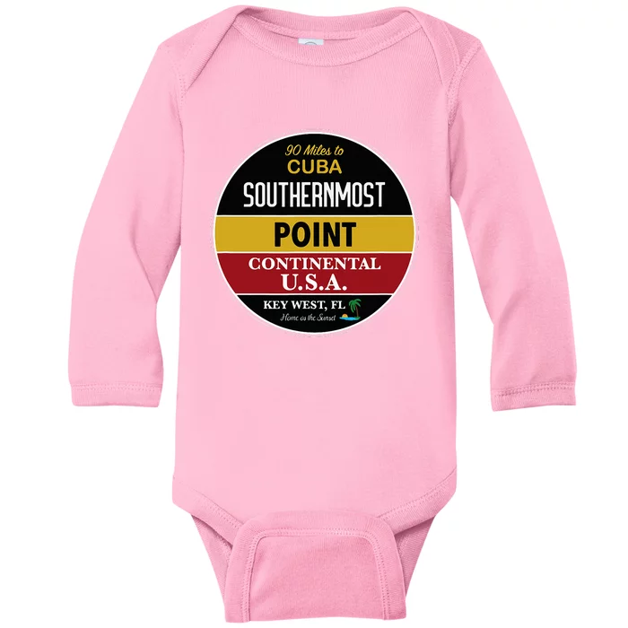 Key West Buoy Baby Long Sleeve Bodysuit